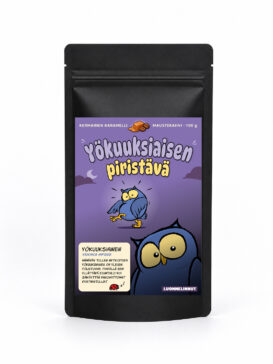 Yökuuksiaisen piristävä, Luonnelintu makukahvi 100g